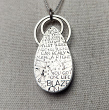 Load image into Gallery viewer, Phish - Blaze On with labradorite pendant only/no chain