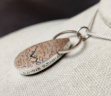 Load image into Gallery viewer, Phish - Everything's Right with labradorite - Pendant only/no chain
