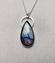 Load image into Gallery viewer, Phish - Everything's Right with labradorite - Pendant only/no chain