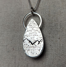 Load image into Gallery viewer, Phish - Everything's Right with labradorite - Pendant only/no chain