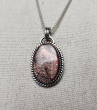 Load image into Gallery viewer, "Don't let the bastards grind you down" with purple haze sunstone