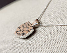 Load image into Gallery viewer, Phish - My Sweet One with rose-cut chocolate sapphire