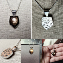 Load image into Gallery viewer, Phish - My Sweet One with rose-cut chocolate sapphire