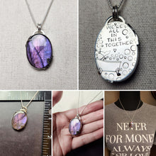Load image into Gallery viewer, *marked down for small flaw Phish - Bathtub Gin with labradorite pendant only/no chain