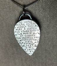 Load image into Gallery viewer, Phish - Lonely Trip with labradorite / pendant only, no chain