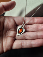 Load image into Gallery viewer, Phish - Run like an Antelope with hessonite garnet / pendant only, no chain