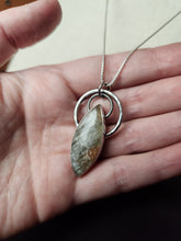 Load image into Gallery viewer, GD - Eyes of the World with Tanzanian green sunstone