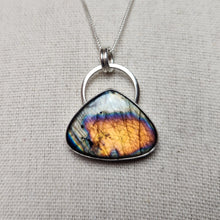 Load image into Gallery viewer, Phish - Run Like an Antelope with labradorite pendnat only/no chain