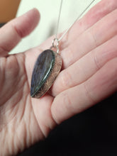 Load image into Gallery viewer, Phish - Lonely Trip with labradorite / pendant only, no chain