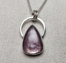 Load image into Gallery viewer, Phish - If I Could with gemmy lepidolite / pendant only, no chain