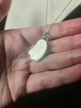Load image into Gallery viewer, Phish - Ghost with golden sheen obsidian / pendant only, no chain