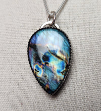 Load image into Gallery viewer, Billy Strings- Away from the Mire with labradorite / pendant only, no chain