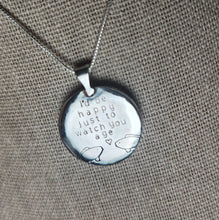 Load image into Gallery viewer, Phish - Fast Enough for You with rose-cut rhodolite garnet / pendant only, no chain