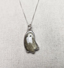 Load image into Gallery viewer, Phish - Ghost with golden sheen obsidian / pendant only, no chain