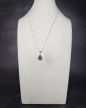 Load image into Gallery viewer, Phish - The Lizards with silver sheen ruby / pendant only, chains available separately