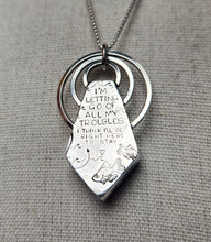Load image into Gallery viewer, Billy Strings - Meet Me at the Creek with labradorite pendant only/no chain