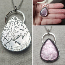 Load image into Gallery viewer, GD - Cassidy with gemmy lepidolite / pendant only, no chain
