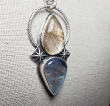Load image into Gallery viewer, TV on the Radio - Golden Age with golden rutilated quartz and moonstone
