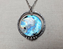 Load image into Gallery viewer, Phish - S.A.N.T.O.S with rainbow moonstone with tourmaline
