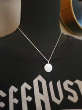 Load image into Gallery viewer, Billy Strings - Must Be Seven pressed silver pebble necklace
