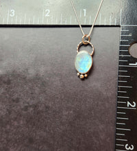 Load image into Gallery viewer, [Pendant only, no chain] Phish - More with rainbow moonstone

