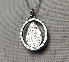 Load image into Gallery viewer, [Pendant only, no chain] GD - Box of Rain with labradorite
