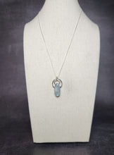 Load image into Gallery viewer, Ram Dass "we're all just walling each other home" with rainbow moonstone
