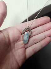 Load image into Gallery viewer, Ram Dass "we're all just walling each other home" with rainbow moonstone
