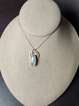 Load image into Gallery viewer, Ram Dass "we're all just walling each other home" with rainbow moonstone
