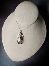 Load image into Gallery viewer, Not Fade Away with moonstone and labradorite pendant only/no chain
