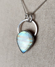 Load image into Gallery viewer, Phish - Theme from the Bottom with rainbow moonstone [pendant only]
