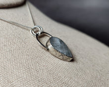 Load image into Gallery viewer, Phish - Theme from the Bottom with rainbow moonstone [pendant only]
