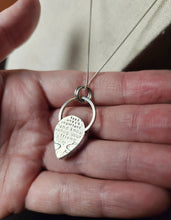 Load image into Gallery viewer, Phish - Theme from the Bottom with rainbow moonstone [pendant only]
