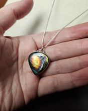 Load image into Gallery viewer, John Prine - In Spite of Ourselves with labradorite [pendant only]
