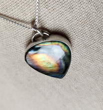 Load image into Gallery viewer, John Prine - In Spite of Ourselves with labradorite [pendant only]
