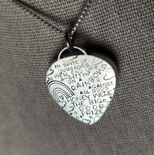 Load image into Gallery viewer, John Prine - In Spite of Ourselves with labradorite [pendant only]

