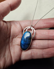 Load image into Gallery viewer, Billy Strings - Meet Me at the Creek with labradorite [pendant only]
