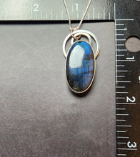 Load image into Gallery viewer, Billy Strings - Meet Me at the Creek with labradorite [pendant only]
