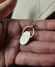 Load image into Gallery viewer, Billy Strings - In the Clear with rainbow moonstone [pendant only]
