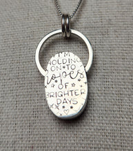 Load image into Gallery viewer, Billy Strings - In the Clear with rainbow moonstone [pendant only]
