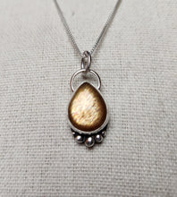 Load image into Gallery viewer, Phish - More with golden sunstone [pendant only]
