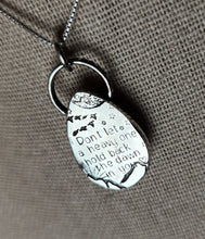 Load image into Gallery viewer, Goose - (dawn) with grey moonstone [pendant only]
