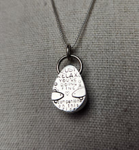 Load image into Gallery viewer, Phish - Strange Design with larimar [pendant only]
