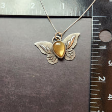 Load image into Gallery viewer, Phish - More with golden lattice sunstone [pendant only/no chain]
