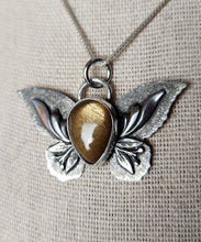 Load image into Gallery viewer, Phish - More with golden lattice sunstone [pendant only/no chain]
