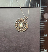 Load image into Gallery viewer, Phish - The Lizards with rainbow moonstone [pendant only/no chain]
