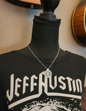 Load image into Gallery viewer, Phish - The Lizards with rainbow moonstone [pendant only/no chain]
