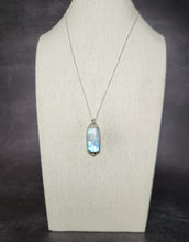 Load image into Gallery viewer, Billy Strings - In the Clear with rainbow moonstone [pendant only/no chain]
