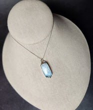 Load image into Gallery viewer, Billy Strings - In the Clear with rainbow moonstone [pendant only/no chain]
