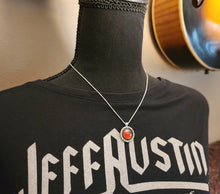 Load image into Gallery viewer, Phish - Strange Design with rose-cut hessonite garnet
